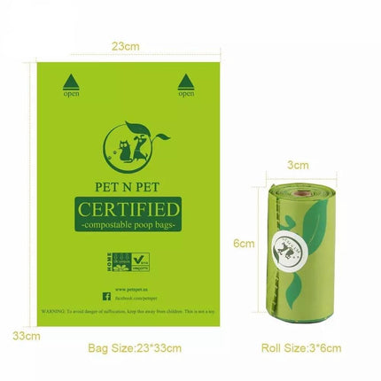 Eco-Friendly Green Dog Poop Bags - wnkrs