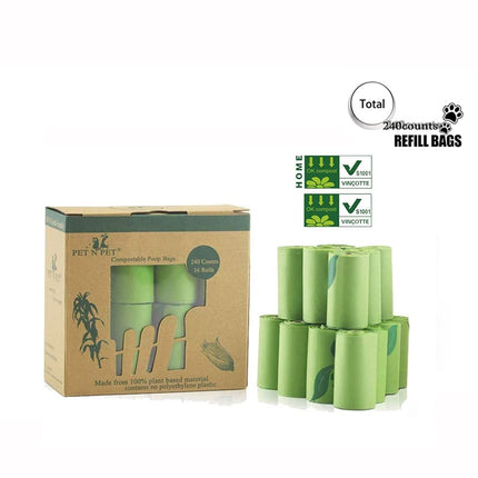 Eco-Friendly Green Dog Poop Bags - wnkrs