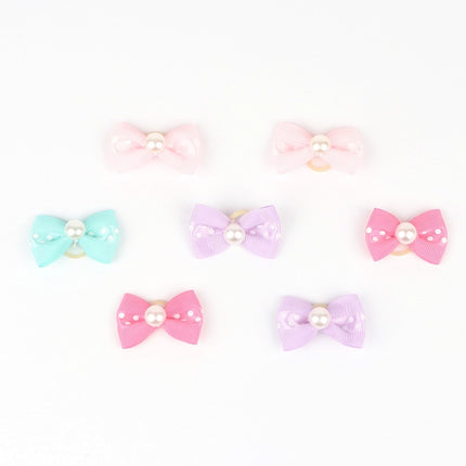 Colorful Small Hair Bows Set for Cat and Dog - wnkrs