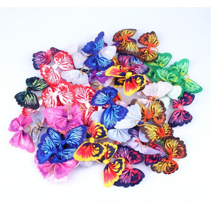 Colorful Small Hair Bows Set for Cat and Dog - wnkrs
