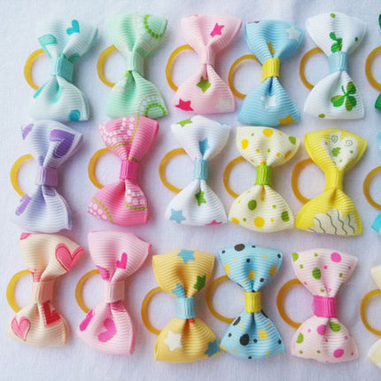 Cute Ribbon Hair Bows for Pets - wnkrs