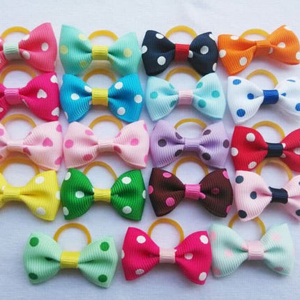 Cute Ribbon Hair Bows for Pets - wnkrs