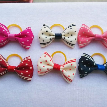 Cute Ribbon Hair Bows for Pets - wnkrs