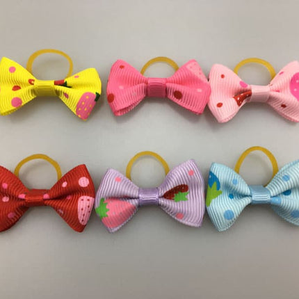 Cute Ribbon Hair Bows for Pets - wnkrs