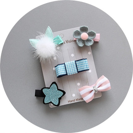 Dog's Kawaii Hair Clips 5 Pcs Set - wnkrs