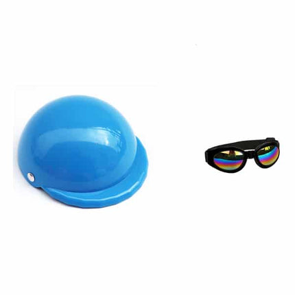 Small Pet Helmet and Sunglasses - wnkrs