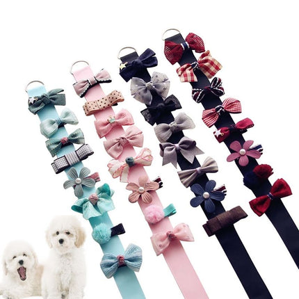 Hair Bows Hair Clips for Dogs - wnkrs