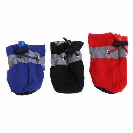 Dog's Adjustable Waterproof Socks 4 Pcs Set - wnkrs