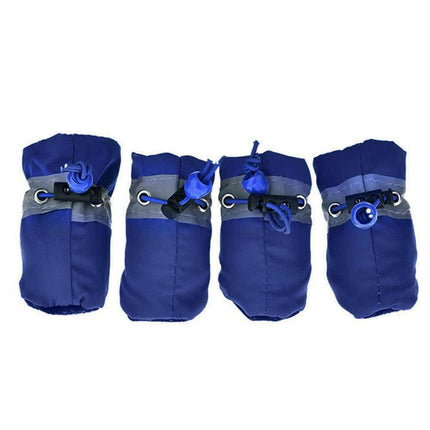 Dog's Adjustable Waterproof Socks 4 Pcs Set - wnkrs
