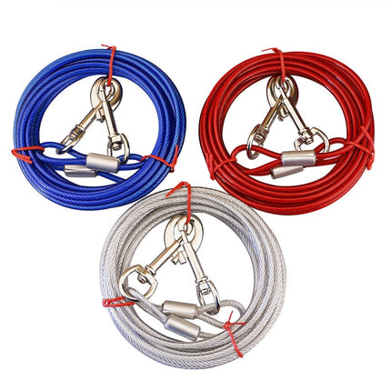 Outdoor Anti-Bite Tie Out Cable - wnkrs