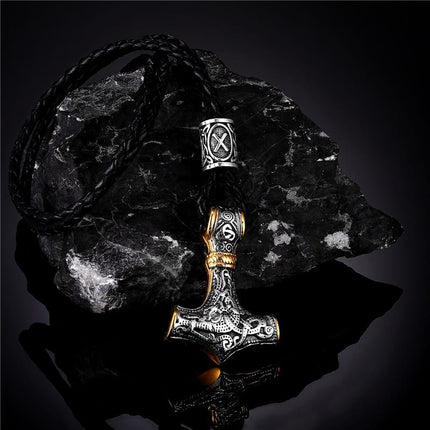 Men's Viking Style Pendant Necklace - Wnkrs