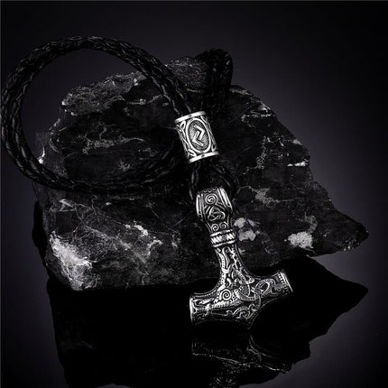 Men's Viking Style Pendant Necklace - Wnkrs