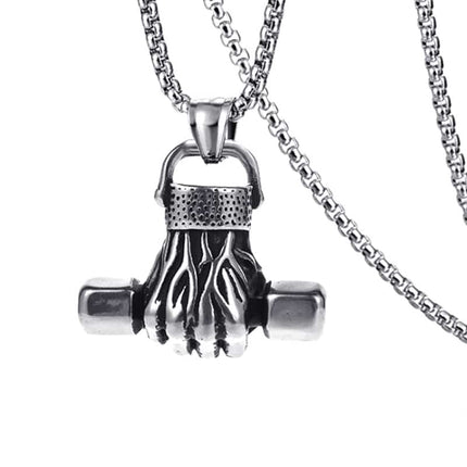 Men's Skeleton Hand Necklace - Wnkrs