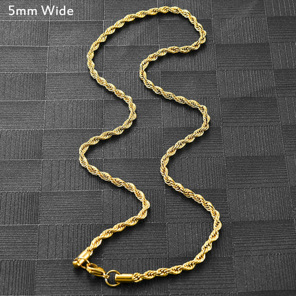 Fashion Spiral Chain Necklace - Wnkrs