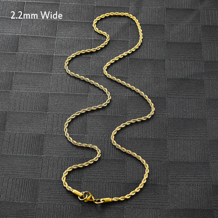 Fashion Spiral Chain Necklace - Wnkrs