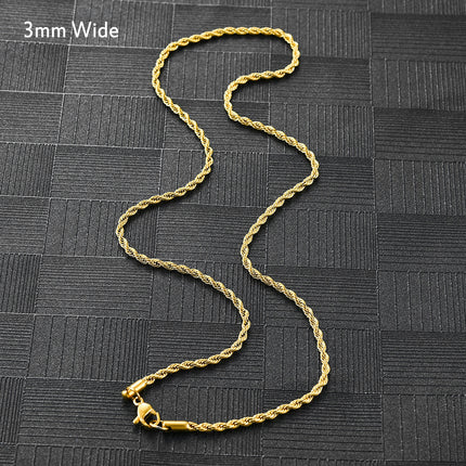 Fashion Spiral Chain Necklace - Wnkrs
