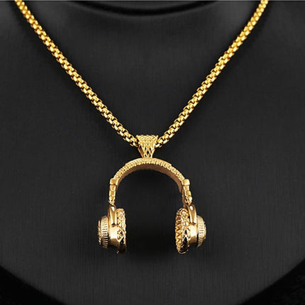 Men's Headphones Necklace - Wnkrs