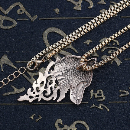 Men's Wild Wolf Necklace - Wnkrs