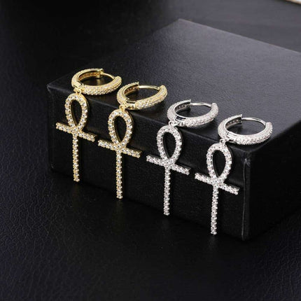 Iced Zircon Earrings for Men - Wnkrs