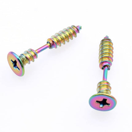 Men's Fashion Multicolor Stud Earring - Wnkrs