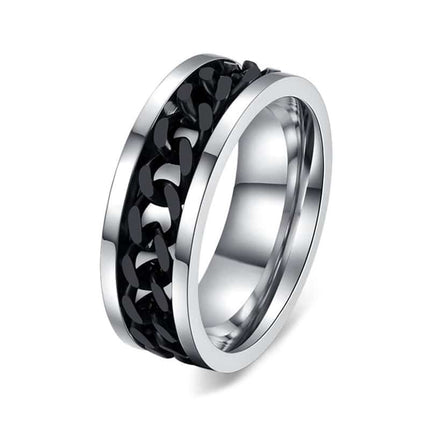 Men's Chain Decor Ring - Wnkrs