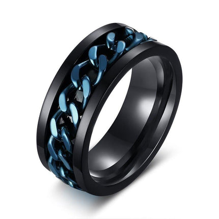 Men's Chain Decor Ring - Wnkrs