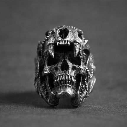 Men's Skull Shaped Ring - Wnkrs