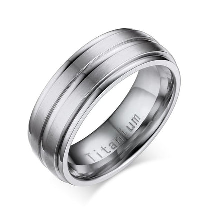 Fashon Men's Titanium Ring - Wnkrs