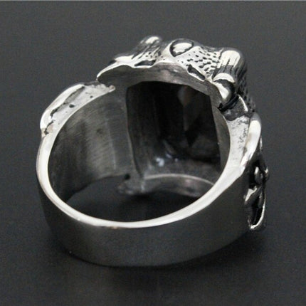 Men's Stainless Steel Anchor Ring - Wnkrs