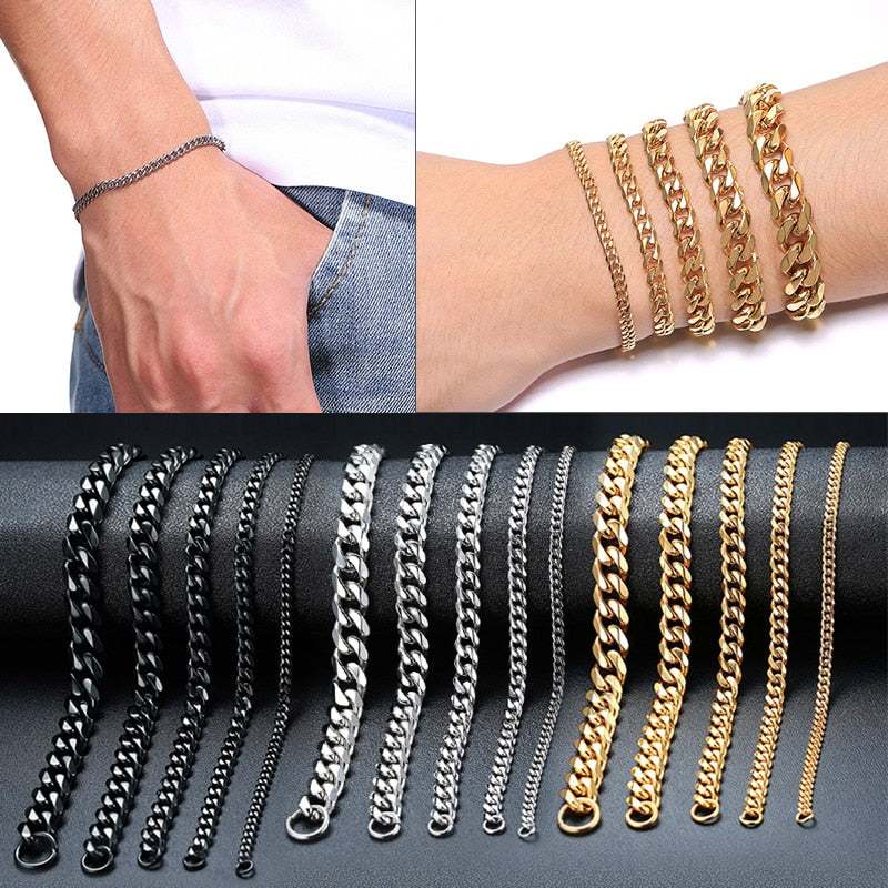 Men's Classic Stainless Steel Bracelet