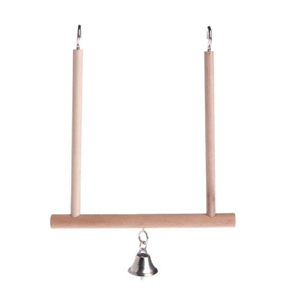 Natural Wooden Swing for Parrots - wnkrs