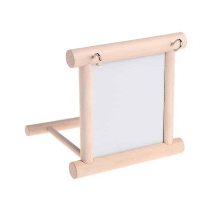 Bird's Mirror Toy with Perch - wnkrs
