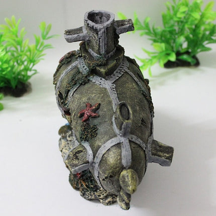 Sunk Submarine Aquarium Decor - wnkrs