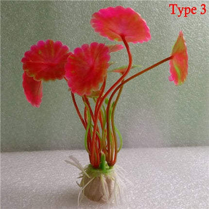 Plastic Multicolored Aquarium Plants - wnkrs