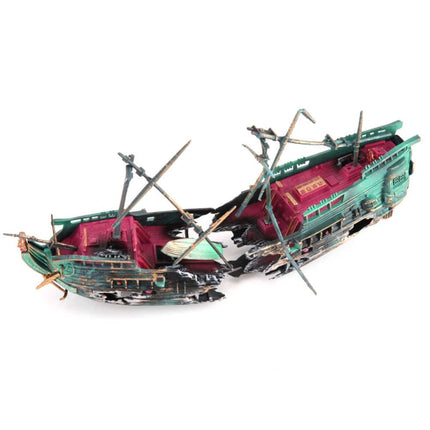 Aquarium Decor Resin Sailing Boat - wnkrs