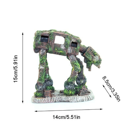 Robot Fugurine Aquarium Decor - wnkrs