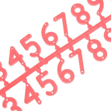 Red Beehive Marking Numbers Board - wnkrs