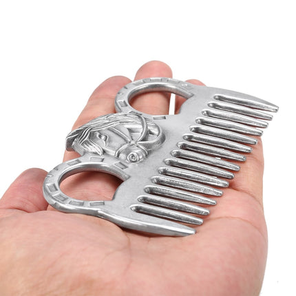 Horse Cleaning Aluminium Comb - wnkrs
