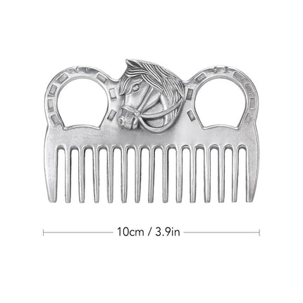 Horse Cleaning Aluminium Comb - wnkrs
