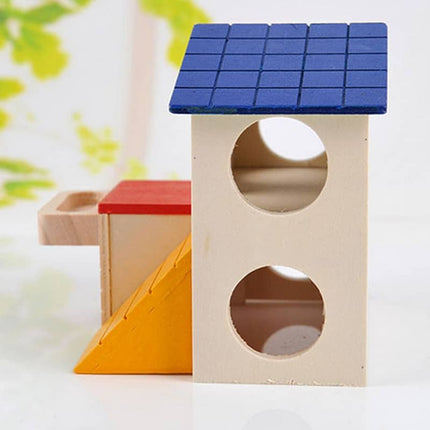 Color Block House for Small Animals - wnkrs