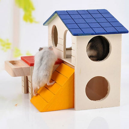 Color Block House for Small Animals - wnkrs