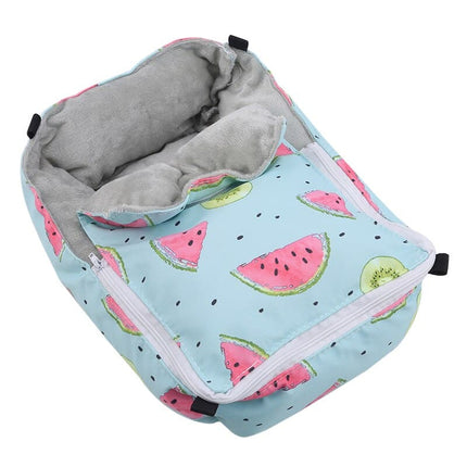 Printed Cotton Bed for Small Pets - wnkrs