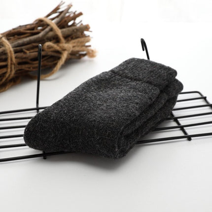 1 Pair of Wool Slipper Socks for Men - wnkrs