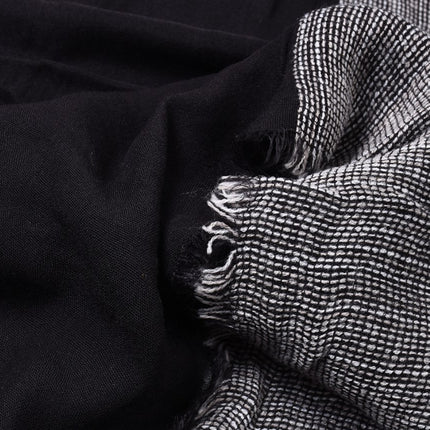 Men's Cotton and Linen Two Tone Scarf - Wnkrs