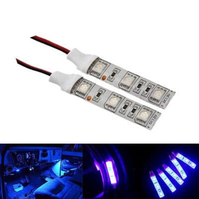 DC 12 V Short Flexible LED Strips Pair - wnkrs