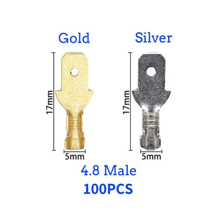 Female and Male Car Wire Connectors Set - wnkrs