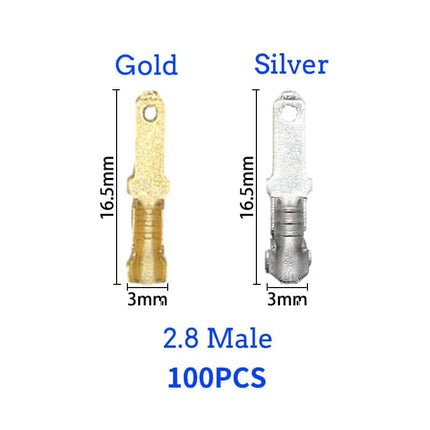 Female and Male Car Wire Connectors Set - wnkrs