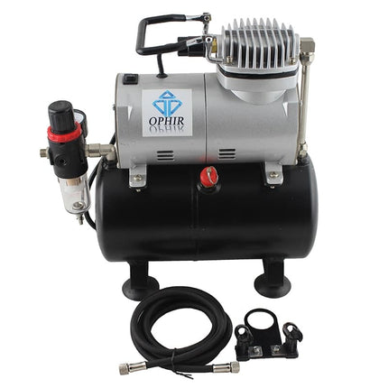Compact Air Compressor with Dual Action Airbrush - wnkrs