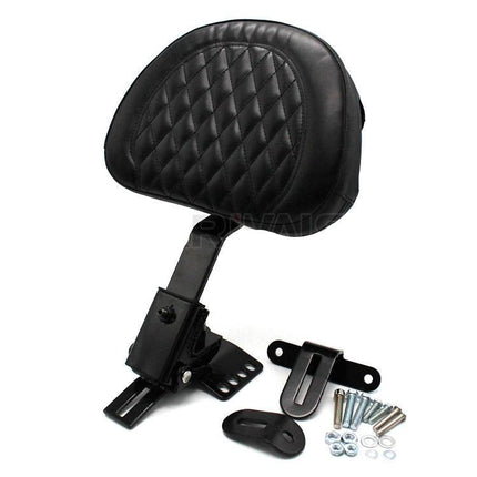 Motorcycle Adjustable Rider Seat Backrest Kit - wnkrs