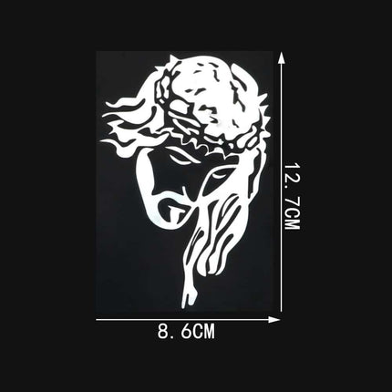 Jesus Christ Car Sticker - wnkrs